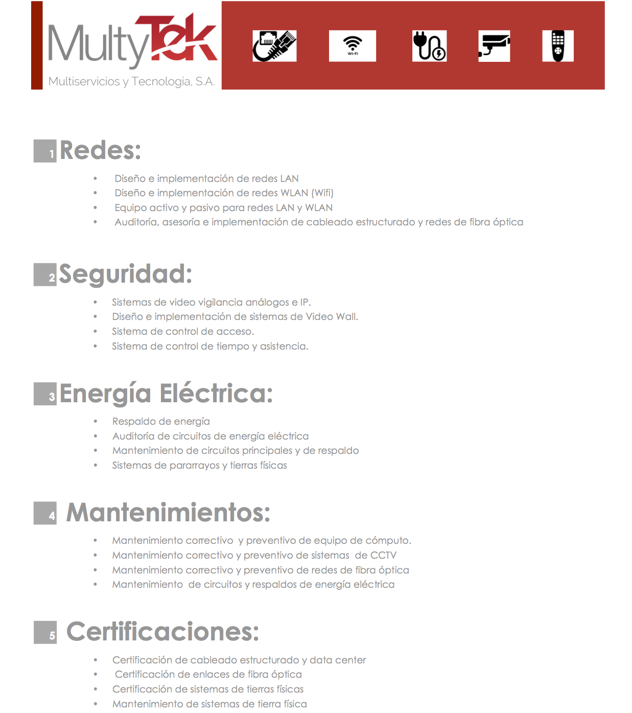 Servicios MTTK WEB